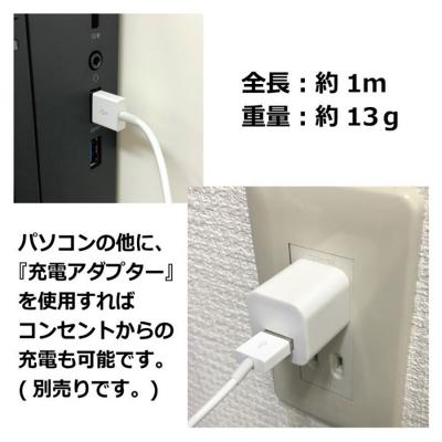 Lightning USB充電ケーブル(1M)【50個セット】