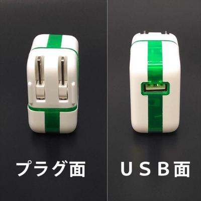 USBパワーアダプター10W(グリーン)