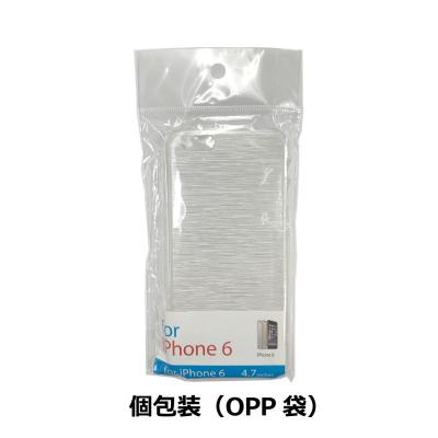 iPhone6用ハードケース/シルバー ヘアライン